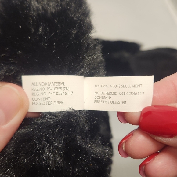 20” Wild Republic Black Monkey Fluffy Plush Stuffed Animal - Picture 11 of 12